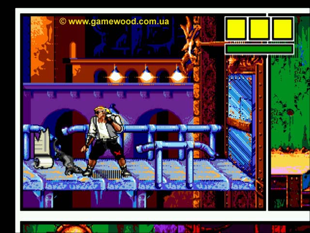 Скриншот игры Comix Zone | Sega Mega Drive 2 (Genesis) | Здесь что-то есть