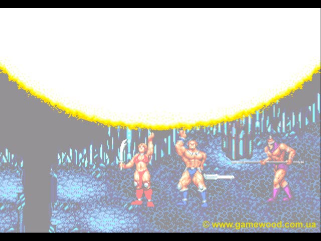 Скриншот игры Golden Axe 3 | Sega Mega Drive 2 (Genesis) | Секретное заклинание Амазонки