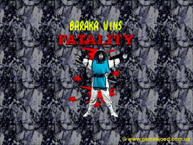 Скриншот игры Mortal Kombat 2 («Смертельный бой 2») | Sega Mega Drive 2 (Genesis) | На дне ущелья
