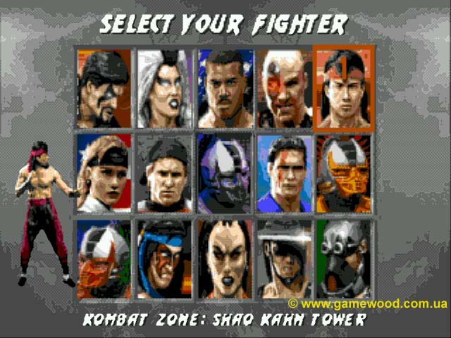 Скриншот игры Mortal Kombat 3 («Смертельный бой 3», «Мортал Комбат 3») | Sega Mega Drive 2 (Genesis) | Каждый из них жаждет победы!