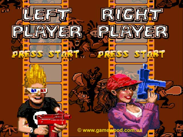 Скриншот игры Zombies Ate My Neighbors (Zombies, «Зомби съели моих соседей») | Sega Mega Drive 2 (Genesis) | Выбери себе игрока