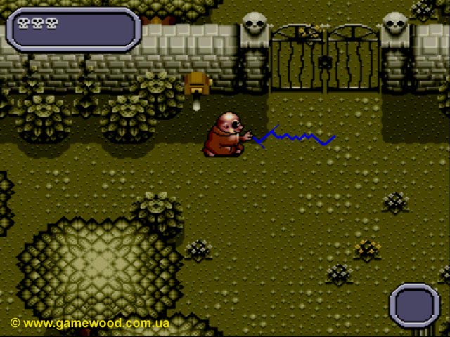 Скриншот игры Addams Family Values | Sega Mega Drive 2 (Genesis) | Небольшая проверка