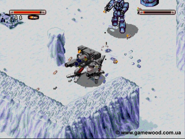 Скриншот игры Battletech | Sega Mega Drive 2 (Genesis) | Неожиданная атака