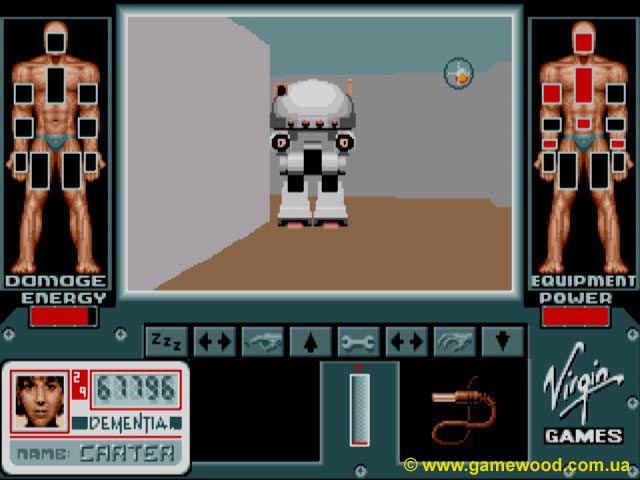Скриншот игры Corporation (Cyber-Cop) | Sega Mega Drive 2 (Genesis) | Инопланетное создание