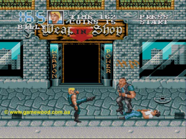 Скриншот игры Double Dragon 3: The Rosetta Stone | Sega Mega Drive 2 (Genesis) | Слабые противники