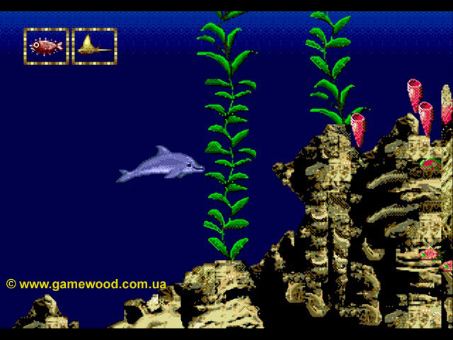 Скриншот игры Ecco Jr. | Sega Mega Drive 2 (Genesis) | Ecco в детстве