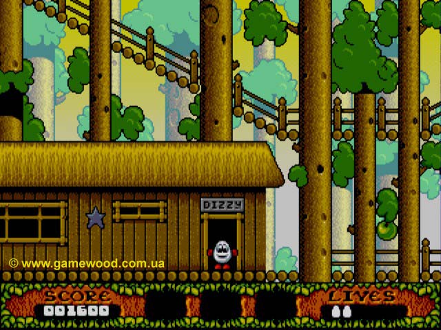 Скриншот игры Fantastic Dizzy | Sega Mega Drive 2 (Genesis) | Диззи отправляется в путь