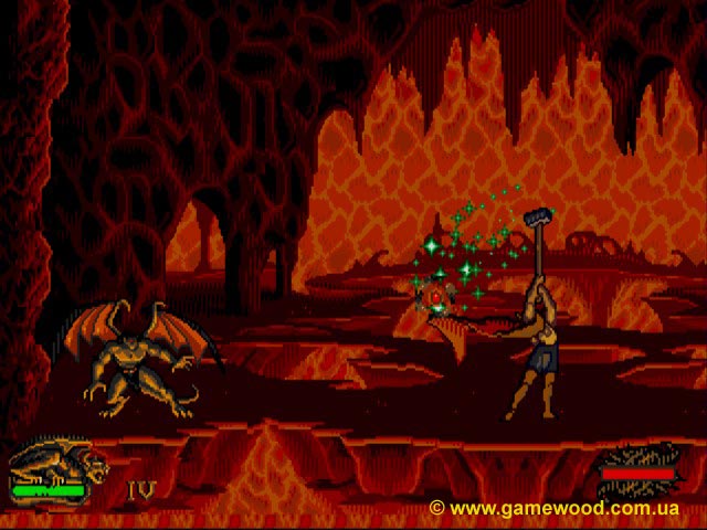Скриншот игры Gargoyles | Sega Mega Drive 2 (Genesis) | Сейчас что-то будет
