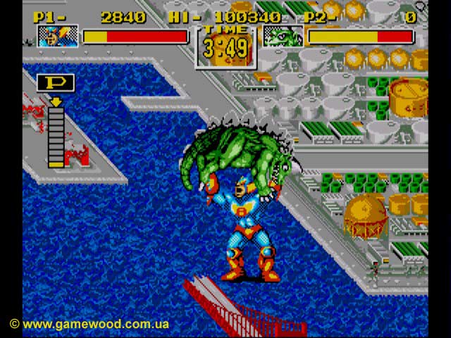 Скриншот игры King of the Monsters | Sega Mega Drive 2 (Genesis) | Горячие и злые