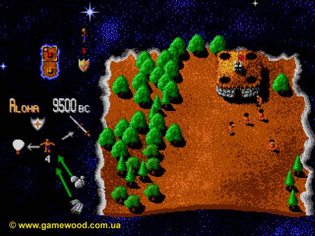 Скриншот игры Mega lo Mania (Tyrants: Fight Through Time) | Sega Mega Drive 2 (Genesis) | Новая жизнь