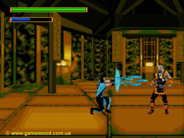 Скриншот игры Mortal Kombat 5: Sub Zero | Sega Mega Drive 2 (Genesis) | Ледяной воин
