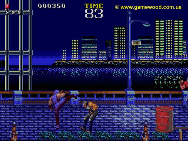 Скриншот игры Ninja Gaiden | Sega Mega Drive 2 (Genesis) | Невидимый боец