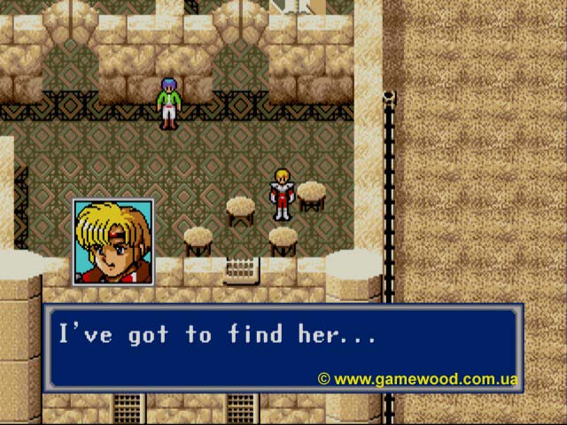 Скриншот игры Phantasy Star: The End of the Millennium (Phantasy Star 4, Phantasy Star: Sennenki no Owari ni) | Sega Mega Drive 2 (Genesis) | Беседа