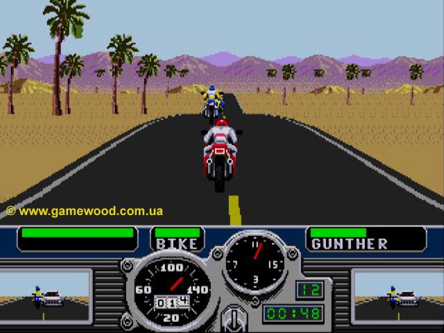 Скриншот игры Road Rash | Sega Mega Drive 2 (Genesis) | Беспредел на дороге