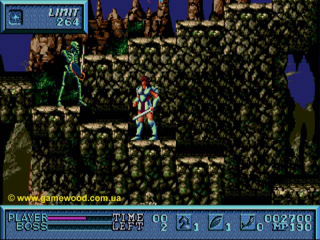 Скриншот игры Saint Sword | Sega Mega Drive 2 (Genesis) | Святой меч