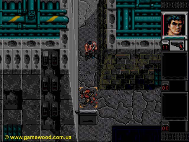 Скриншот игры Shadowrun | Sega Mega Drive 2 (Genesis) | Жестокое будущее