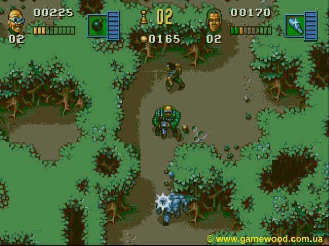 Скриншот игры Soldiers of Fortune (The Chaos Engine) | Sega Mega Drive 2 (Genesis) | Солдаты удачи