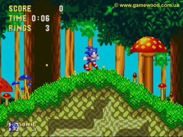 Скриншот игры Sonic & Knuckles | Sega Mega Drive 2 (Genesis) | Соник
