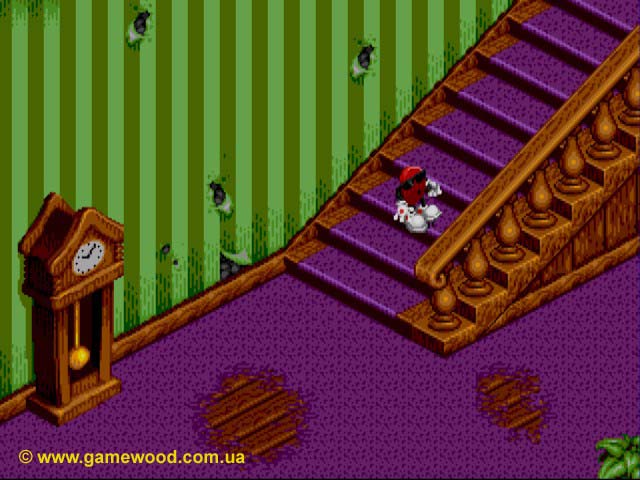 Скриншот игры Spot Goes to Hollywood | Sega Mega Drive 2 (Genesis) | Дом с привидениями