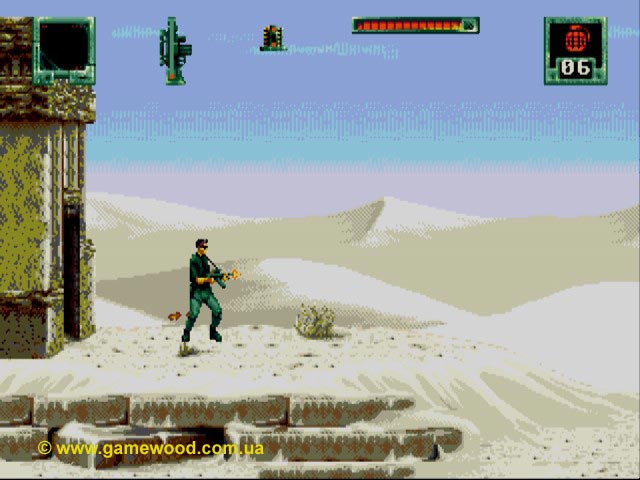 Скриншот игры Stargate | Sega Mega Drive 2 (Genesis) | Звездные врата