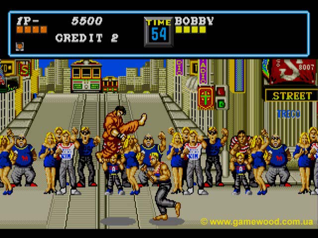 Скриншот игры Street Smart | Sega Mega Drive 2 (Genesis) | Показательное выступление