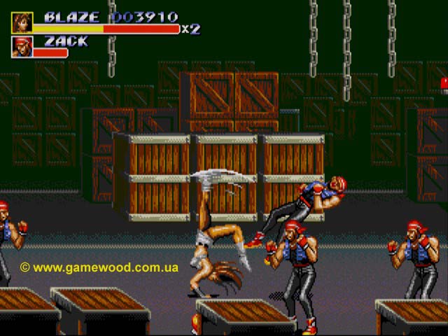 Скриншот игры Streets of Rage 3 (Bare Knuckle 3) | Sega Mega Drive 2 (Genesis) | Мечта всех мужчин