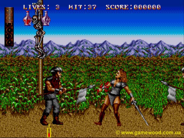 Скриншот игры Sword of Sodan | Sega Mega Drive 2 (Genesis) | Разбойники