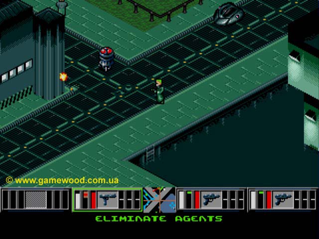 Скриншот игры Syndicate | Sega Mega Drive 2 (Genesis) | Секретный агент