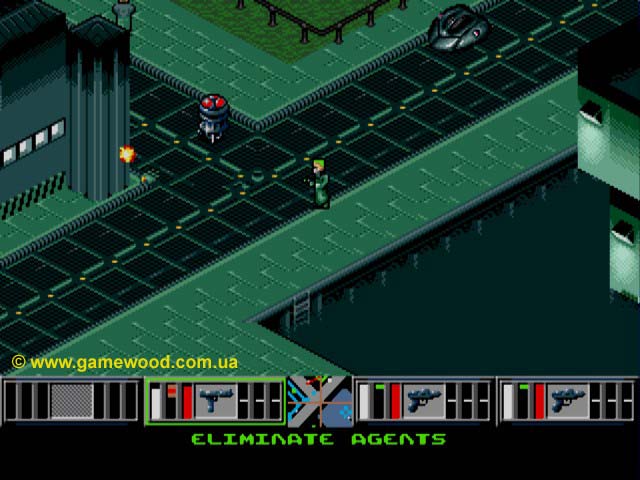 Скриншот игры Syndicate | Sega Mega Drive 2 (Genesis) | Секретный агент