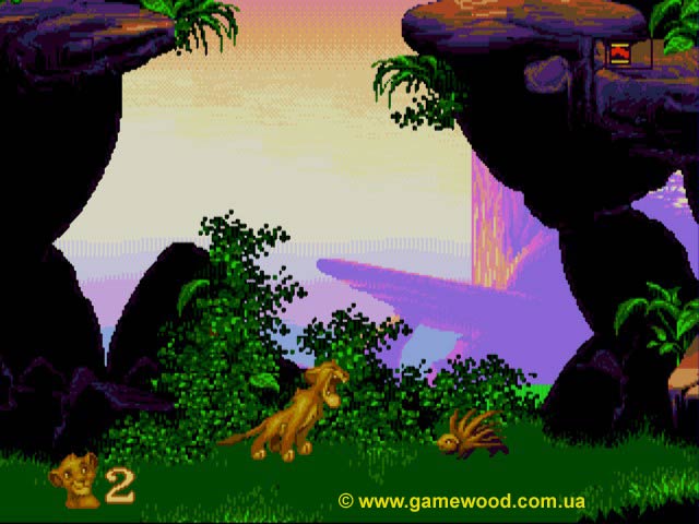 Скриншот игры The Lion King | Sega Mega Drive 2 (Genesis) | Король Лев