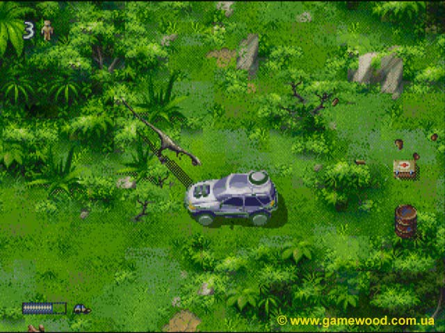 Скриншот игры The Lost World: Jurassic Park | Sega Mega Drive 2 (Genesis) | Парк Юрского периода