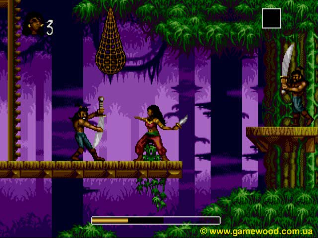 Скриншот игры The Pirates of Dark Water | Sega Mega Drive 2 (Genesis) | Пираты