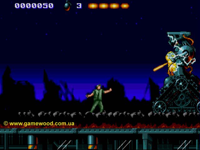 Скриншот игры The Terminator | Sega Mega Drive 2 (Genesis) | Терминатор