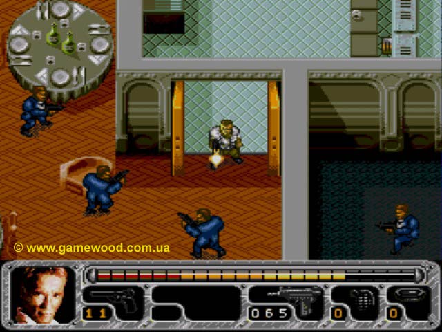 Скриншот игры True Lies | Sega Mega Drive 2 (Genesis) | Арнольд всем покажет