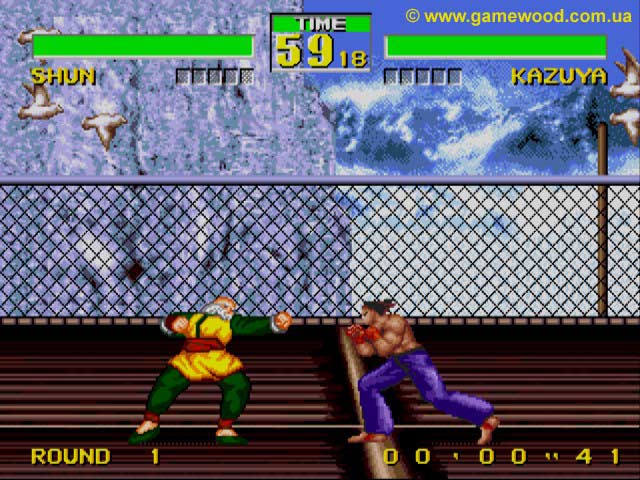 Скриншот игры V.R Fighter Vs Taken 2 | Sega Mega Drive 2 (Genesis) | Восточные единоборства