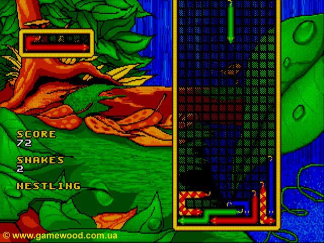 Скриншот игры Wild Snake | Sega Mega Drive 2 (Genesis) | Дикие змейки