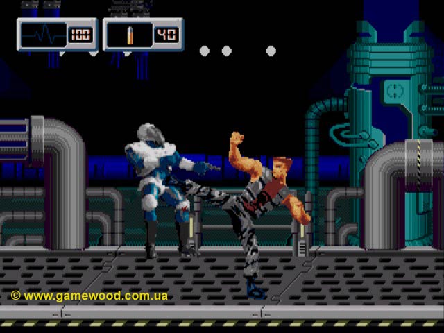 Скриншот игры X-Perts | Sega Mega Drive 2 (Genesis) | Эксперты боя